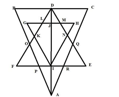 11. Find the total number of triangles in the following figure ...