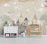 Fairy Land Space Theme Kids Wallpaper | Life n Colors