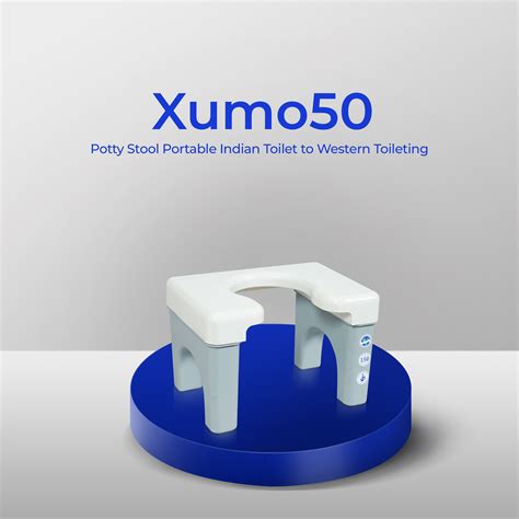 Mexple Xumo50 Portable Indian Toilet Converter | Accessible Toilet Seat