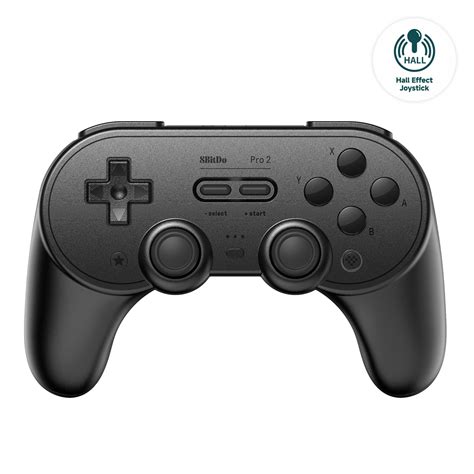 Buy AKNES 8Bitdo Pro 2 Bluetooth Controller, Hall Effect Joystick ...