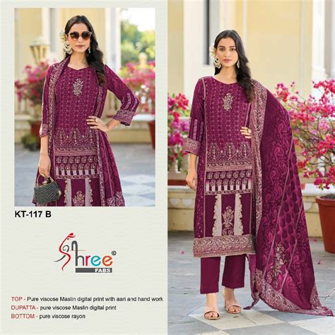 Shree Fabs KT-117 Wholesale Indian Pakistani Concept Salwar Suits ...