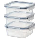 IKEA 365+ food container, square/plastic, 750 ml (25 oz) - IKEA