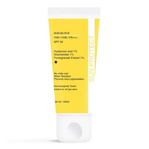 Sun Block Sunscreen SPF 50 for All Skin Types – Skin by Dr. G – SkinbydrG