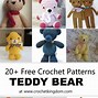Image result for Knitted Teddy Bear Patterns Free