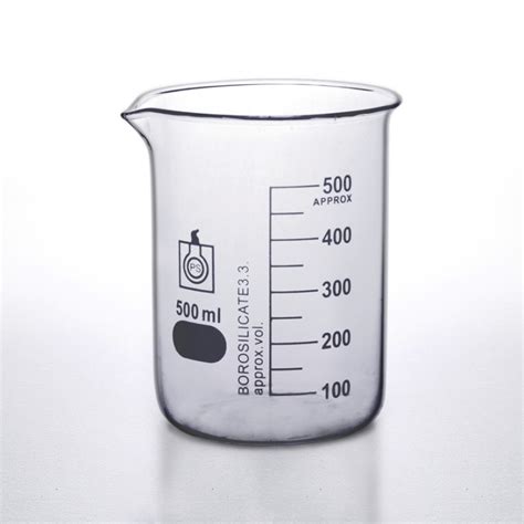 0.53 QT / 500 ml Clear Polycarbonate Measuring Cup – Omcan