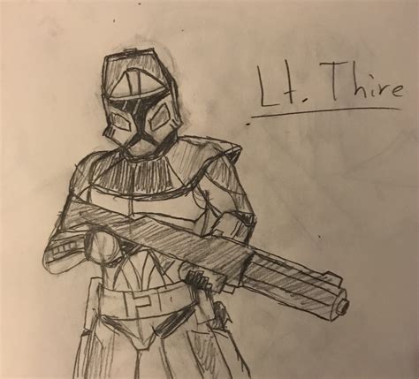 Image result for +Clone War Trooper Drawing Tutorial