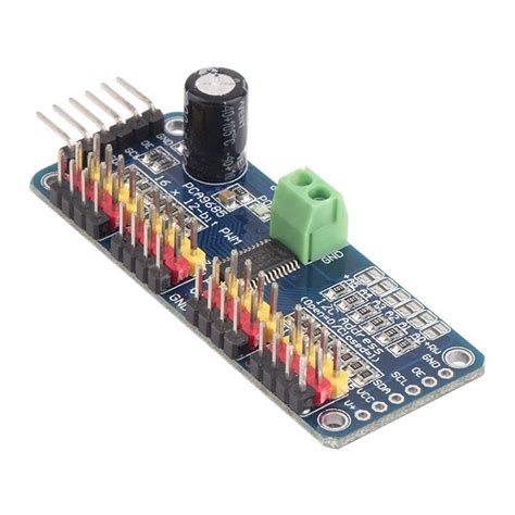 HiLetgo PCA9685 16 Channel 12-Bit PWM Servo Motor Driver IIC Module For ...