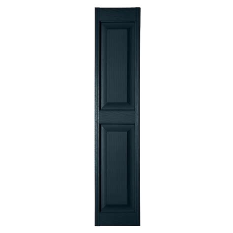 RELIABILT 10-in W x 59-in H Bedford Blue Raised panel Polypropylene ...