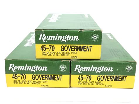 Lot - (60) Remington 45-70 Government Rounds