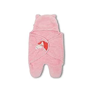 MY NEWBORN 3-in-1 Fleece Hooded Baby AC Blanket Wrapper -Pack of 1 ...