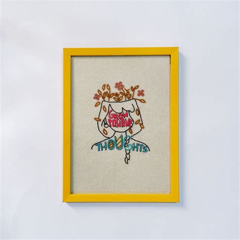 Inspiring and Stylish: Creative Hand-Embroidered Wall Arts – Desi Drama ...