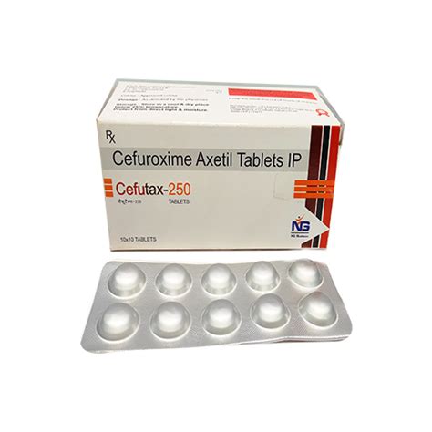 CEFUTAX-250 Tablets NG Healthcare