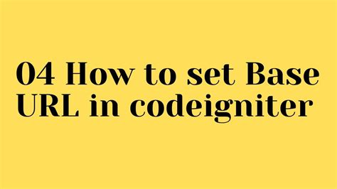 UpdateData Base URL CodeIgniter Action Method 的图像结果