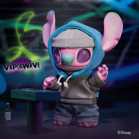 MINISO Disney Stitch GenZ Street Series-Vinyl Plush Pendant Blind Box ...