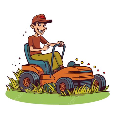 Riding Lawnmower Clipart PNG, Vector, PSD, and Clipart With Transparent ...