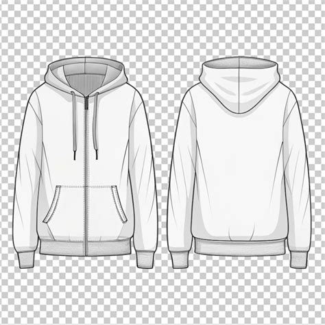 Mockup zip up hoodie mockup template PSD, High Quality Free PSD ...