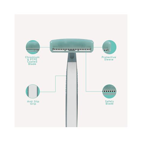PeeSafe Advanced Nano Coated Bikini Line Trimming Razor