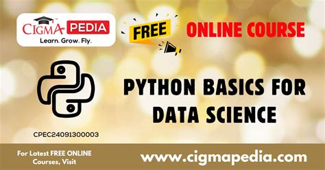 Image result for Python Free Course for Data Science