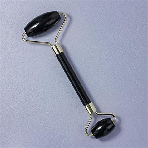 WIDE MART Jade Roller Facial Roller Massager Body Eyes Neck Massager ...