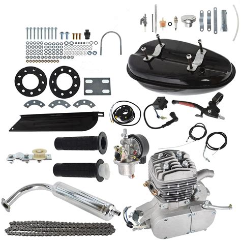 Buy labwork 80cc Bike Bicycle Motorized 2 Stroke Petrol Motor Engine ...