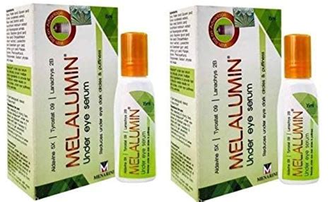 aanya enterprise Melalumin Under Eye Serum PACK OF 2 : Amazon.in: Beauty