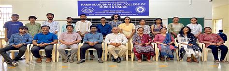 RMDCMD - RAMA MANUBHAI DESAI COLLEGE OF MUSIC AND DANCE