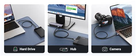 UGREEN 10Gbps Micro 3.0 to USB C Cable Nylon Braided External Hard ...