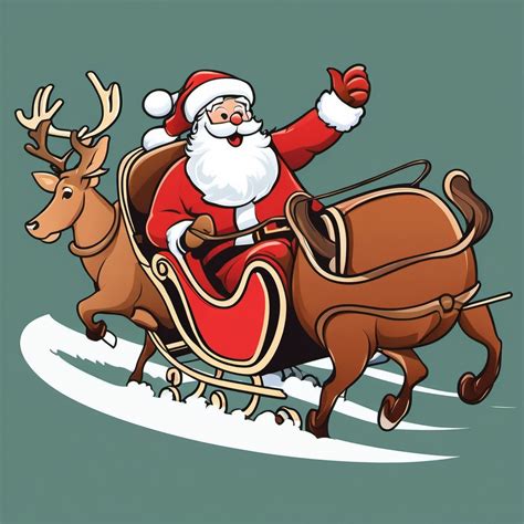 Free clip santa and his sleigh, Download Free clip santa and his sleigh ...