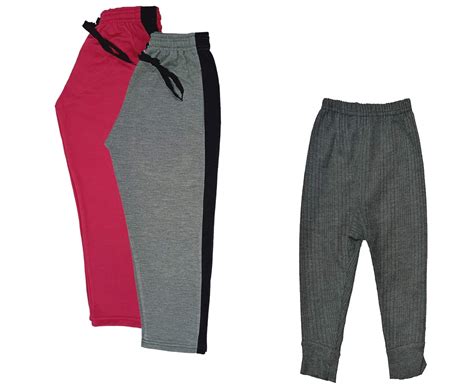Buy KAYU Kids - Unisex Girls and Boys Fleece Warm Lowers Track Pants ...