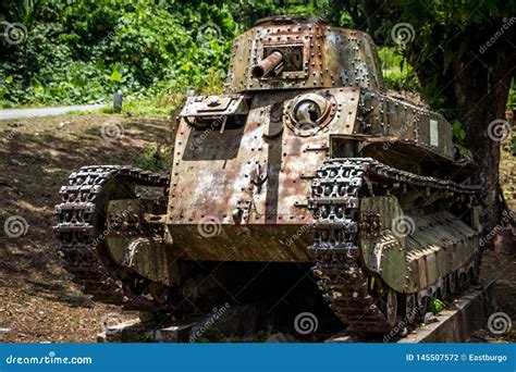 A World War II Tank in Papua New Guinea Stock Photo - Image of tank ...