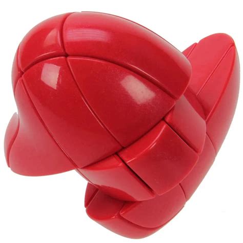 YJ 3x3 Red Love Heart Shaped Cube Puzzle – Cuberkart