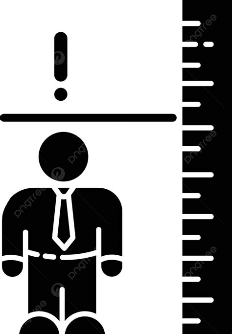 Dwarfism Black Glyph Icon Logotype Disability Isolated Vector, Logotype ...