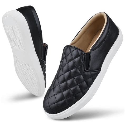 Womens Slip-ons Loafers Shoes for Womens Fashion Sneakers Comfortable ...