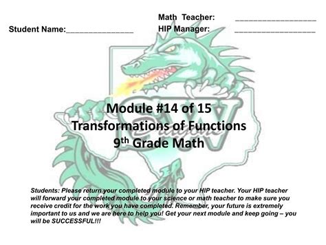 Image result for Maths Transformation Grade 9