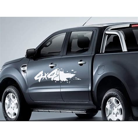 Buy Side Skirt Car Sticker Decal Car Side Door Sticker, for Ford Ranger ...