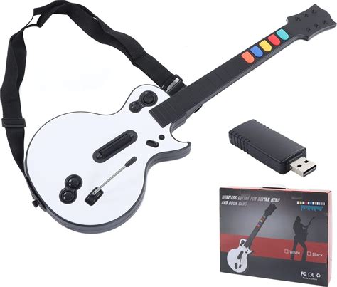 DFRGGG Guitar Hero Controller, Guitar Game Controller, 5 Button ...