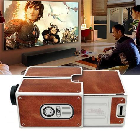 Image result for Mobile Projector Using Cardboard