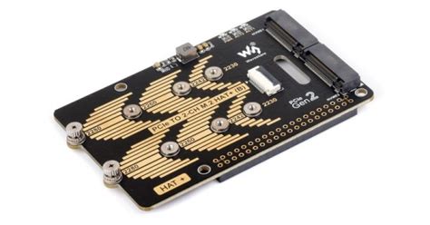 Buy PCIe To 2-Ch M.2 Adapter Type B for Raspberry Pi 5, Compatible with ...