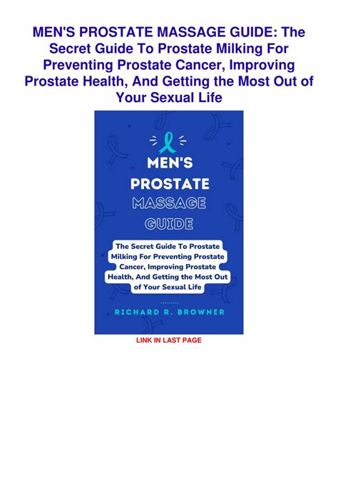PPT - Read ebook [PDF] MEN'S PROSTATE MASSAGE GUIDE: The Secret Guide ...
