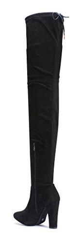 Buy TRUFFLE COLLECTION Women's Black Synthetic Wellington Boots at ...