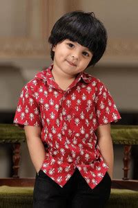 SWAGHOSH Boys Striped Casual Red Shirt - Buy SWAGHOSH Boys Striped ...