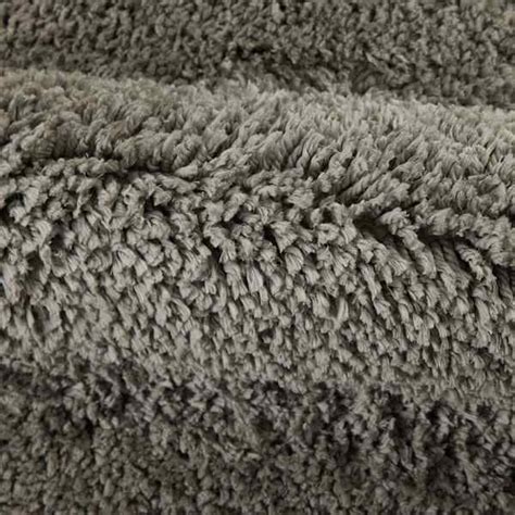 Kodiak Grey Shag Area Rug 5x7 | At Home