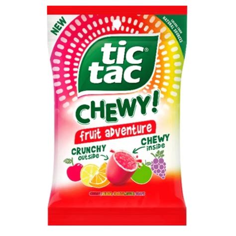 Tic Tac Chewy Fruit Adventure 80g (12 pack) - C3