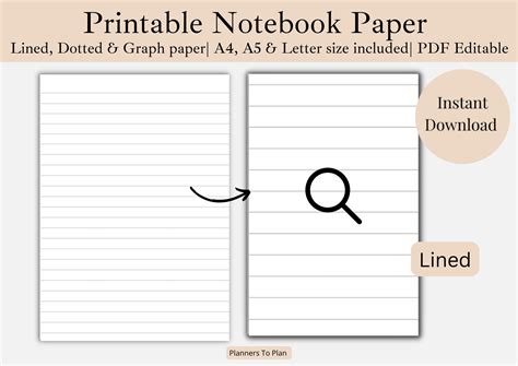 Notebook Paper Types 的图像结果