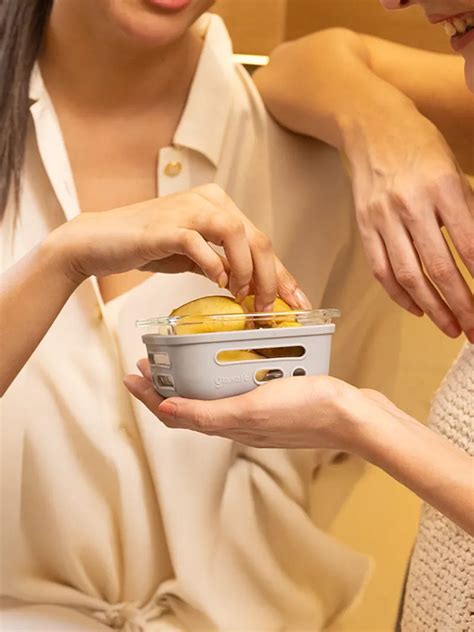 Leak Proof Glass Lunch Box For Office, 320ml | Glasafe