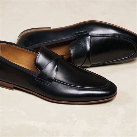Leather Loafers Men