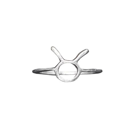Shop Joker & Witch Taurus Zodiac Silver ring for Women Online