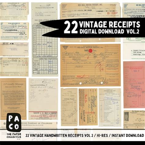 Buy Handwritten Receipt Online In India - Etsy India
