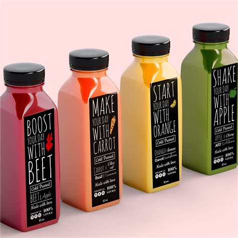 Juice Bottle Stickers at Sebastian Bardon blog