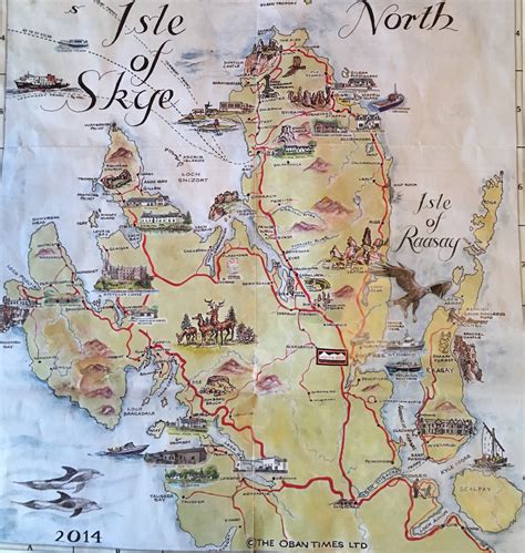 Isle Of Skye Trail Map at Carolyn Redington blog